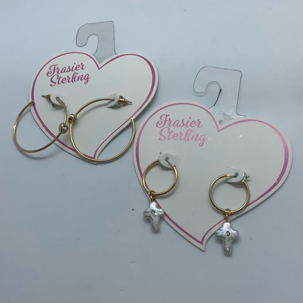 (2) Frasier Sterling Earrings